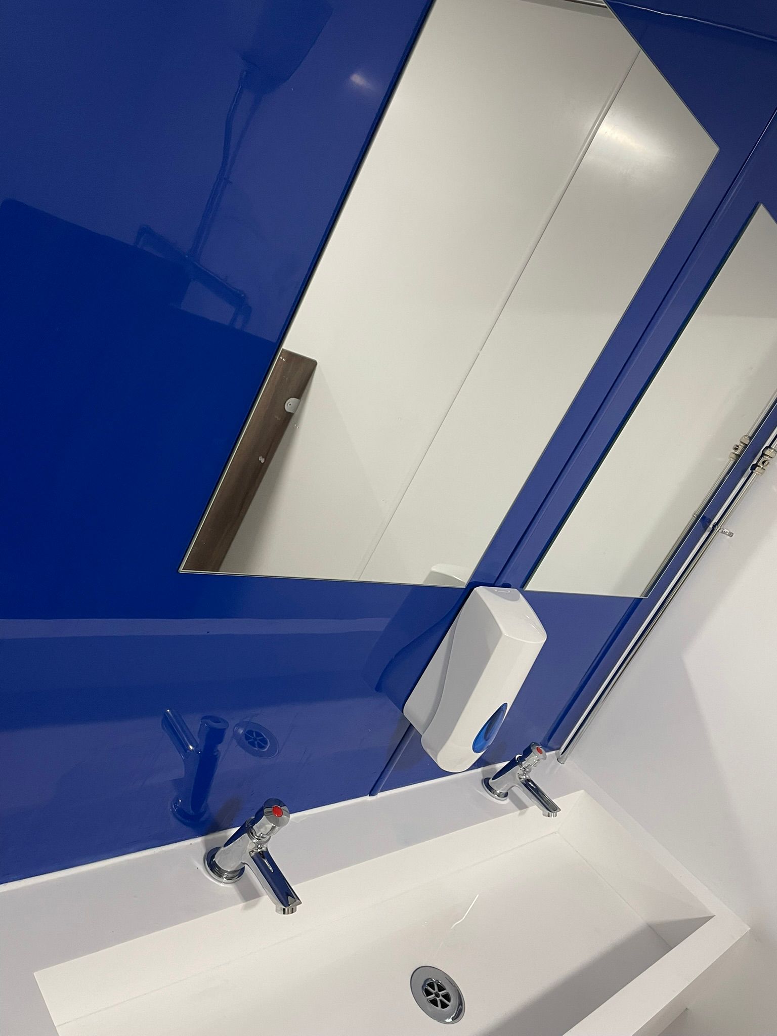 sink and mirror set