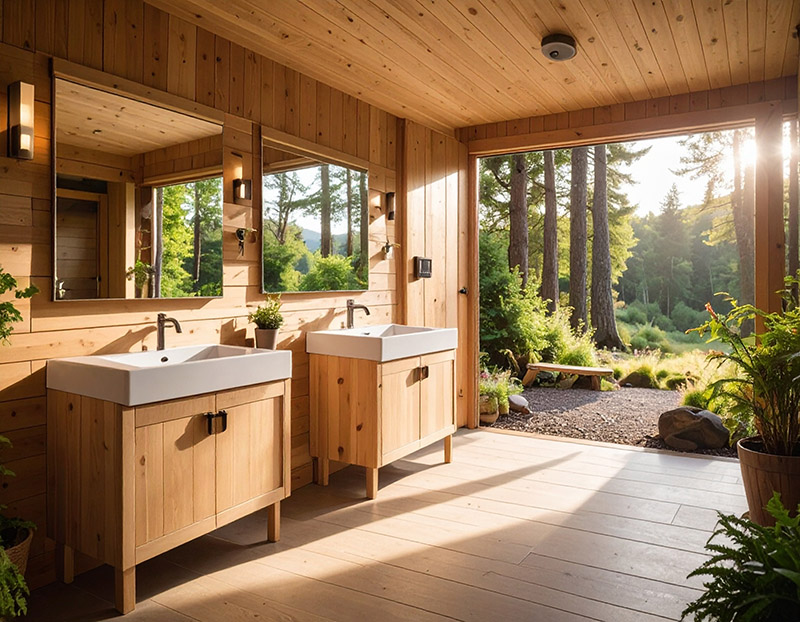 retreat washroom
