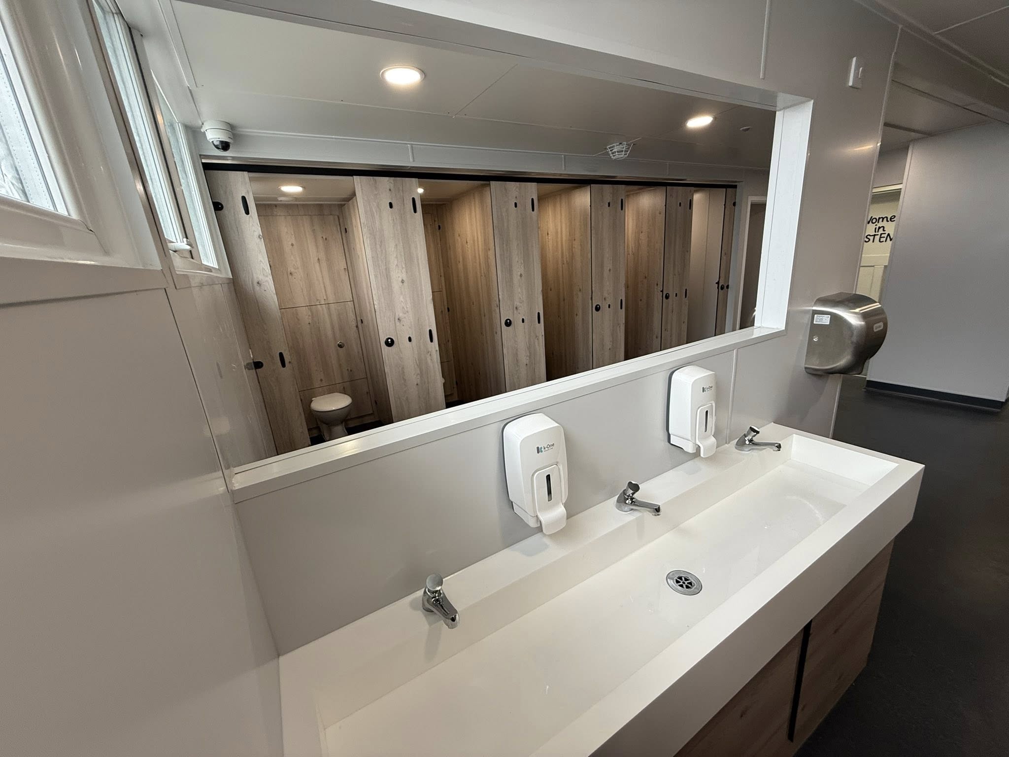 Hallpark Academy Washrooms installed by Macaw