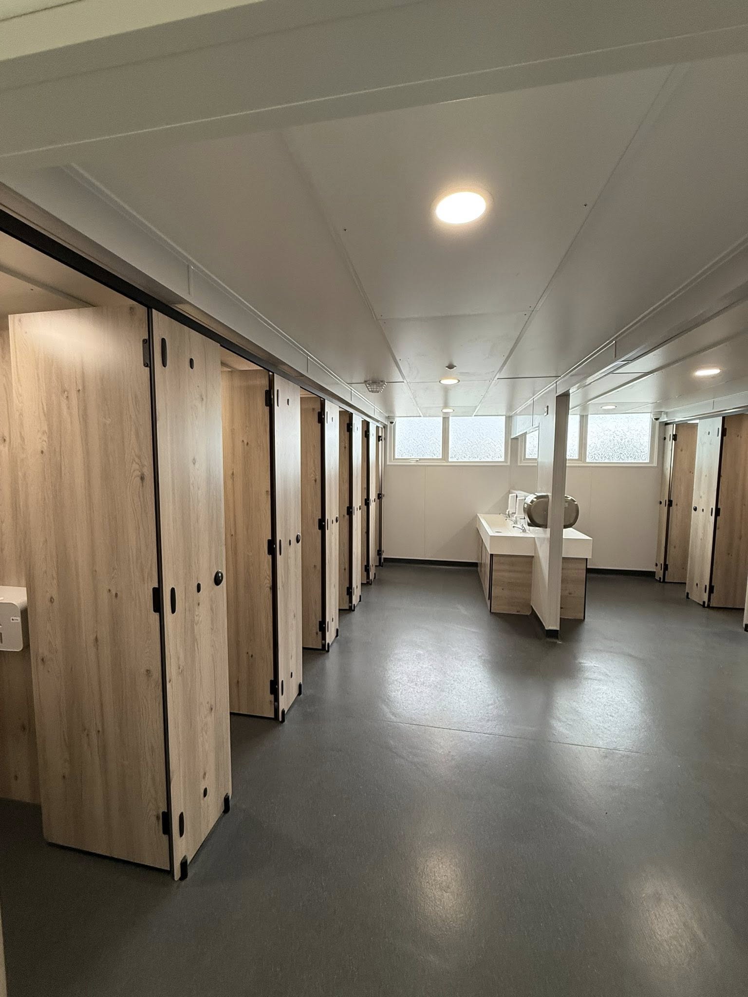 Eastwood washroom installation